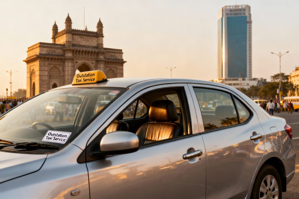 Outstation Taxi Service in Mumbai