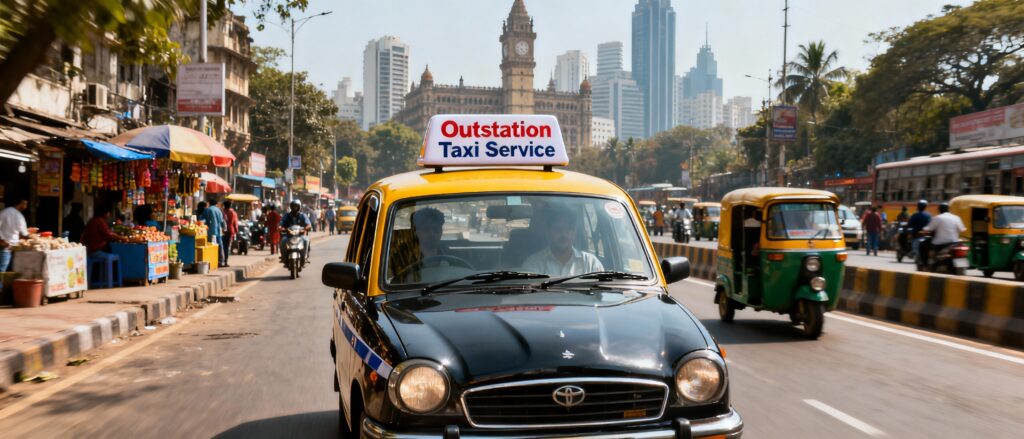 Outstation Taxi Service in Mumbai