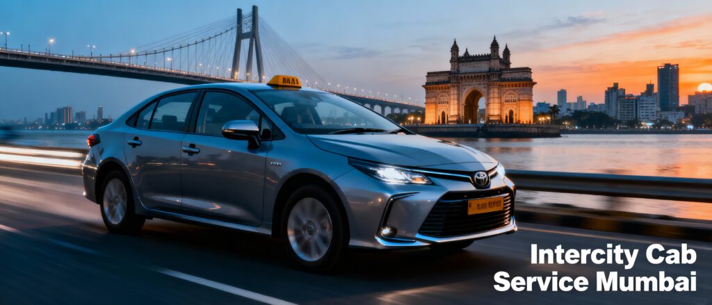 intercity cab service in Mumbai