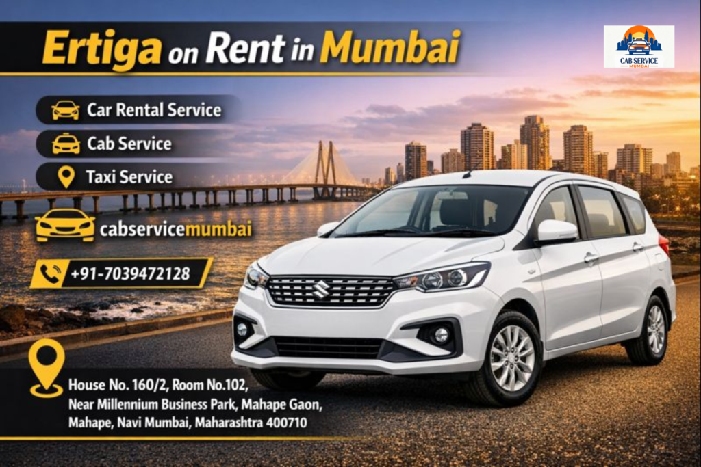 Ertiga on Rent in Mumbai