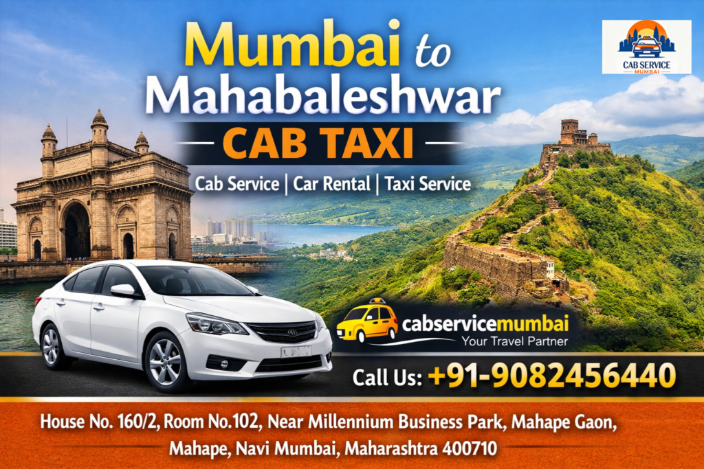 Mumbai to Mahabaleshwar Cab Taxi