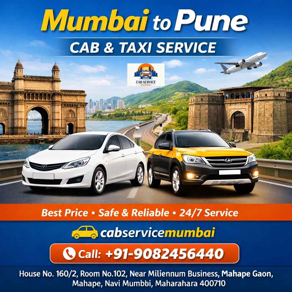 Mumbai to Pune Cab & Taxi Service