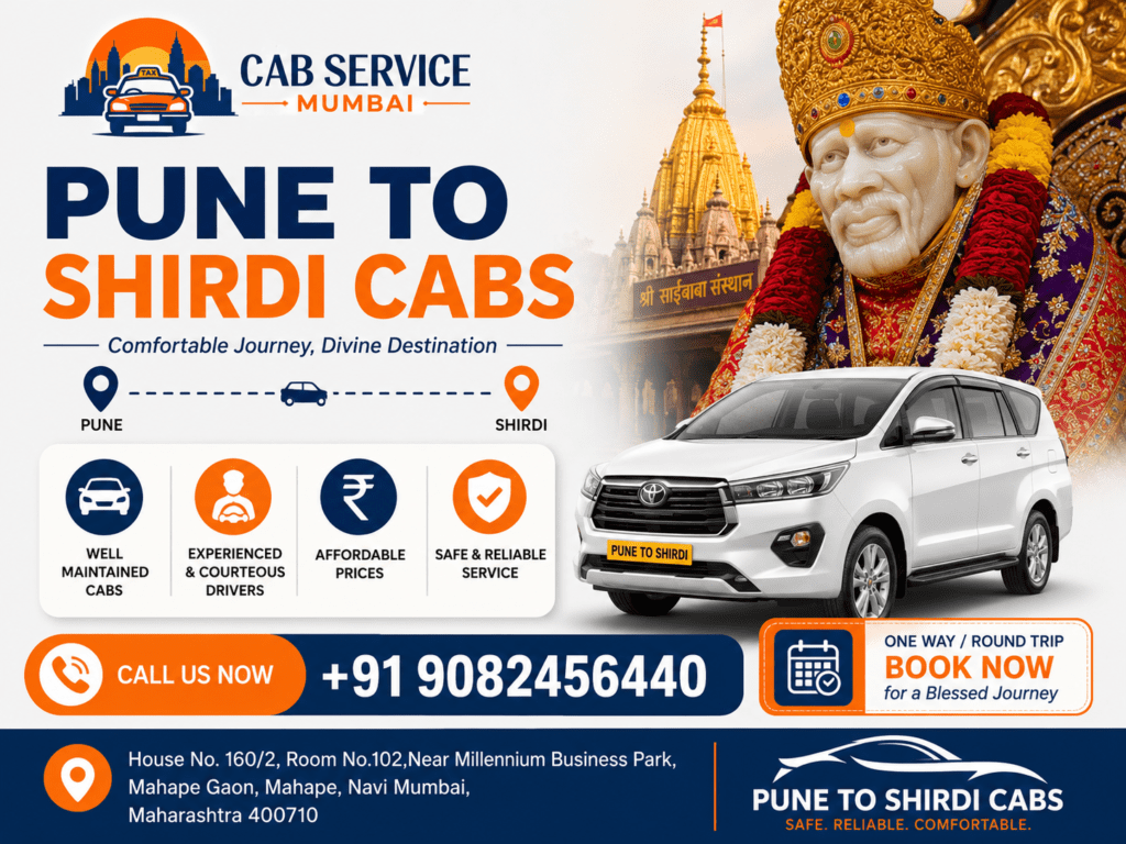 Pune To Shirdi Cabs