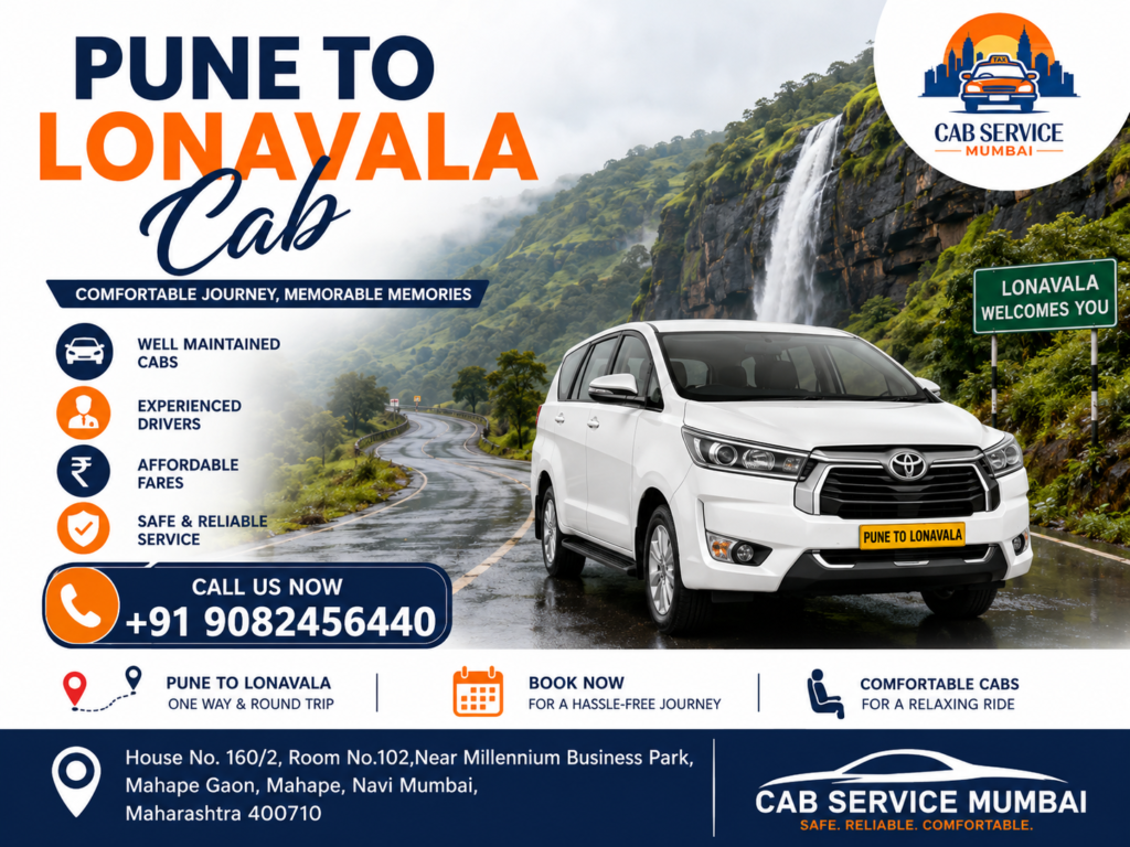 Pune to Lonavala Cab
