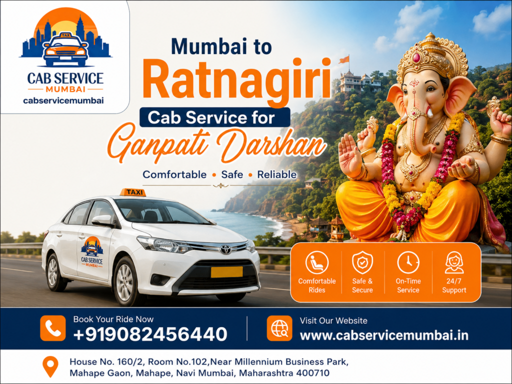 Mumbai to Ratnagiri Cab Service for Ganpati Darshan: Which One Should You Book?