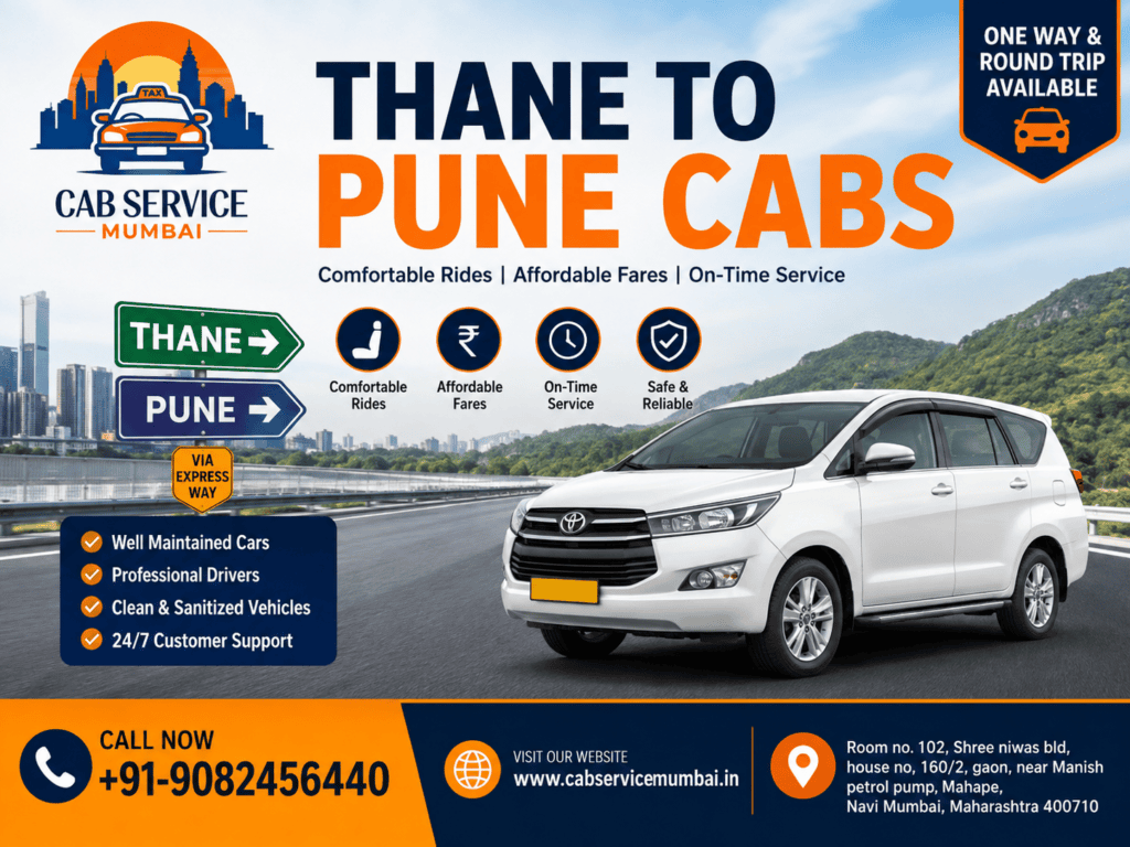 Thane To Pune Cabs