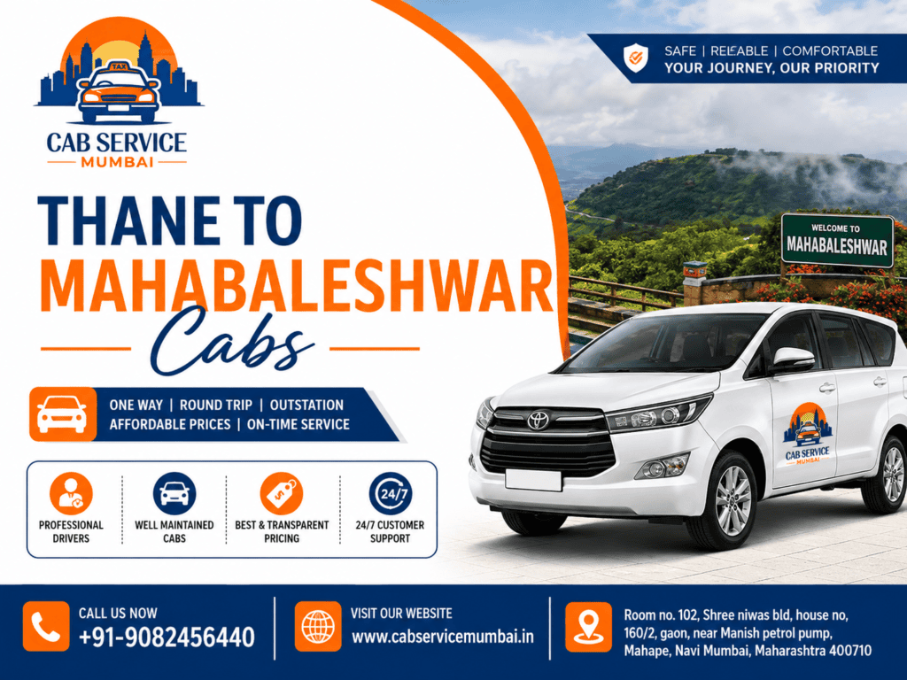 Thane to Mahabaleshwar Cabs