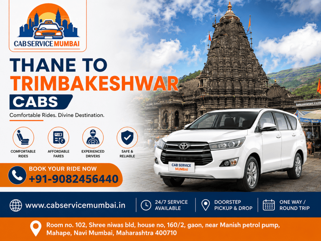 Thane to Trimbakeshwar Cabs