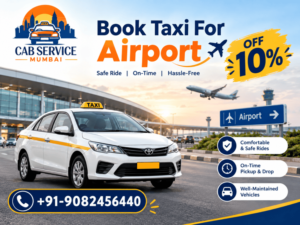 Book taxi for airport