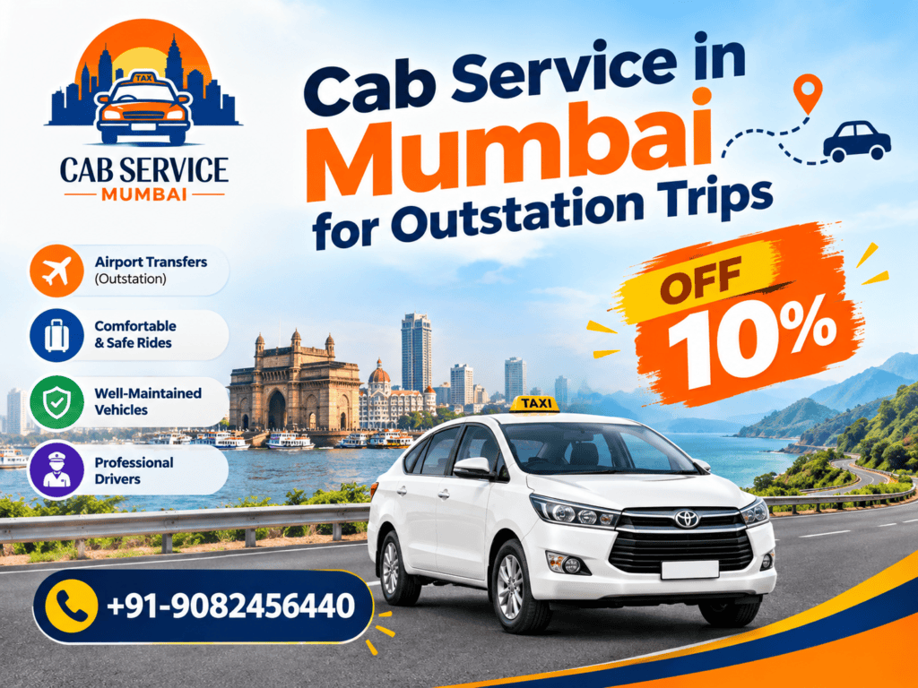 Cab Service in Mumbai for Outstation Trips