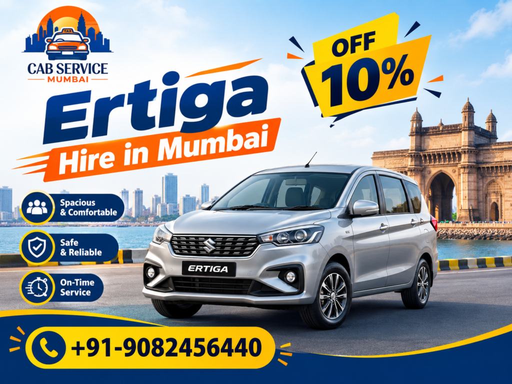 Ertiga on Hire Pr km in Mumbai