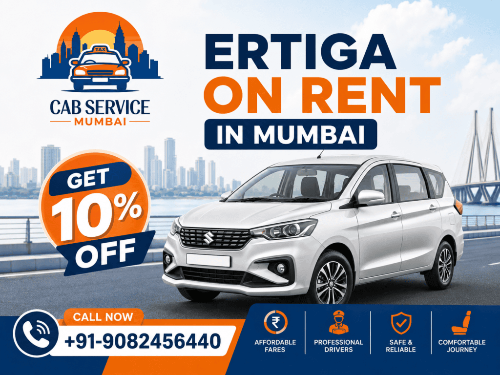 Ertiga on Rent in Mumbai