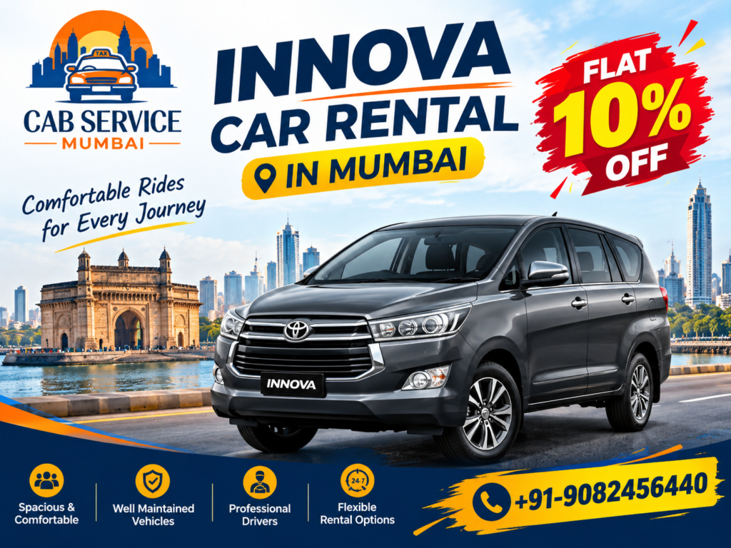 Innova Car Rental in Mumbai