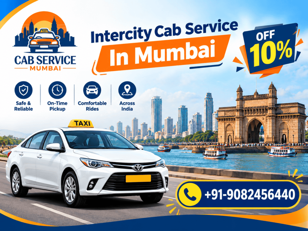 Intercity Cab Service In Mumbai