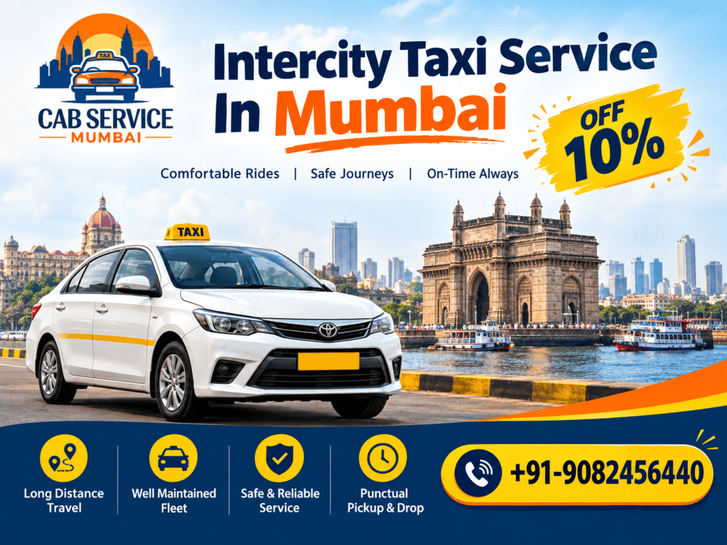 Intercity Taxi Service In Mumbai