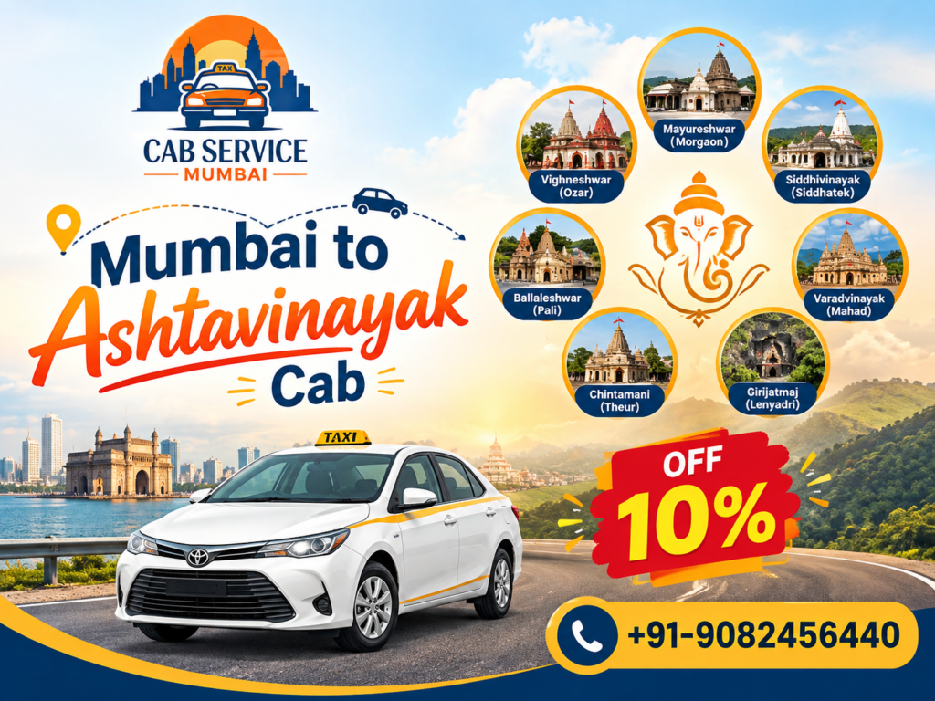 Mumbai to Ashtavinayak Cab