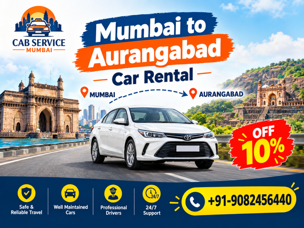Mumbai to Aurangabad Car Rental