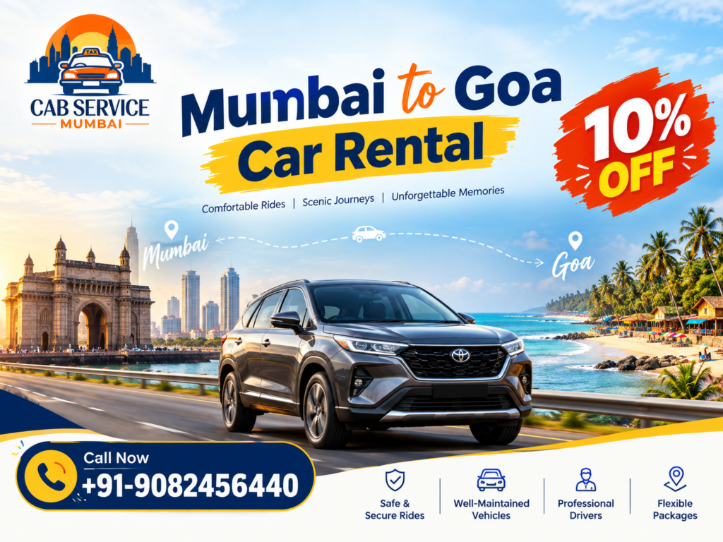 Mumbai to Goa car rental