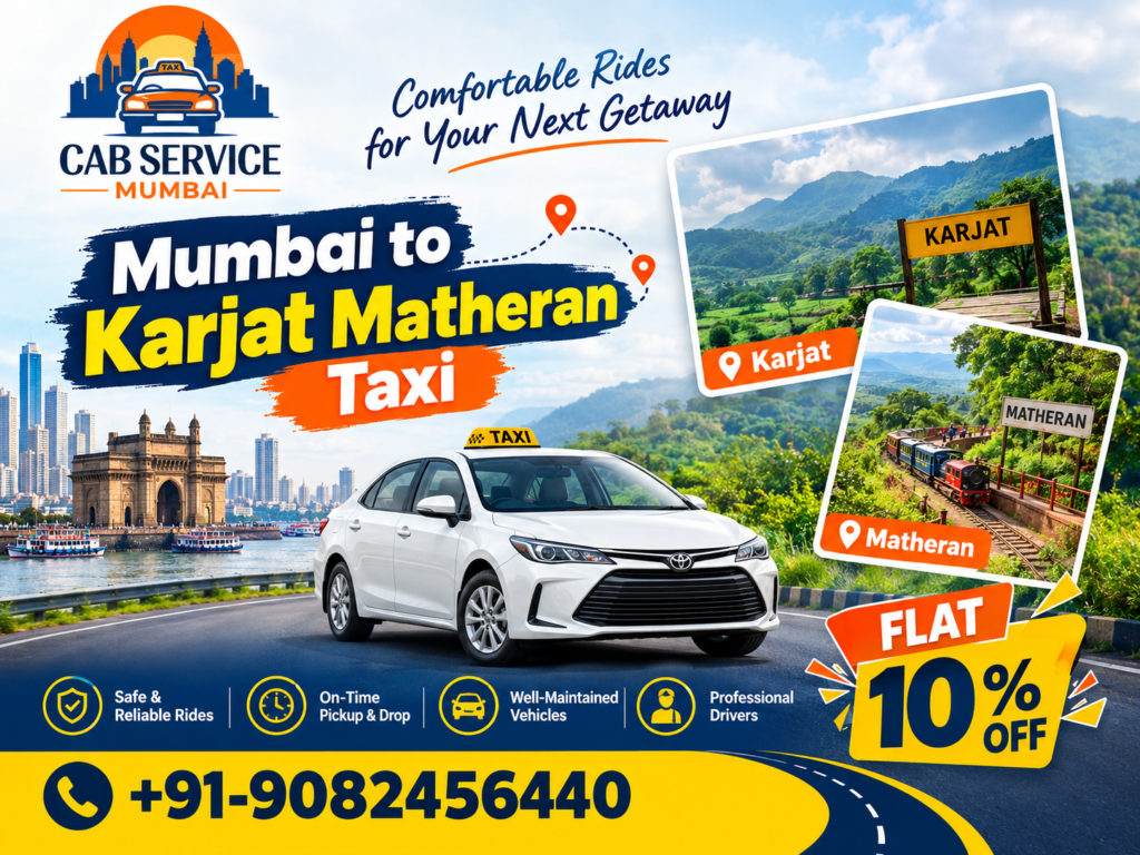 Mumbai to Karjat Matheran Taxi