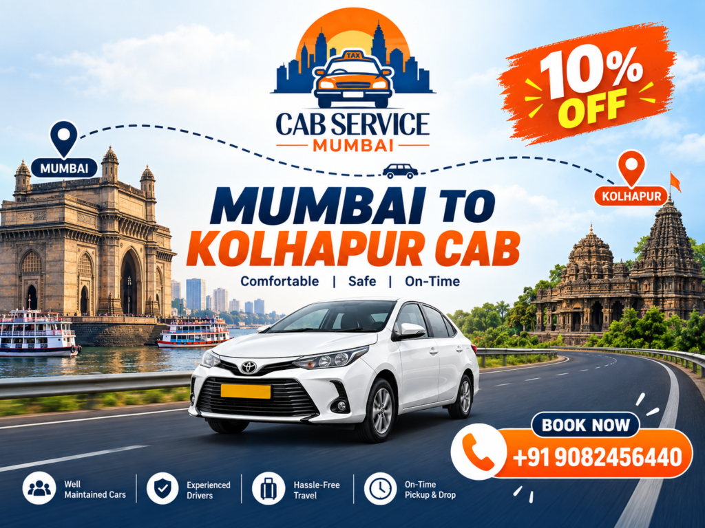 Mumbai to Kolhapur Cab