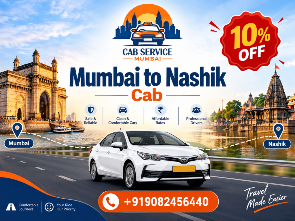 Mumbai to Nashik Cab