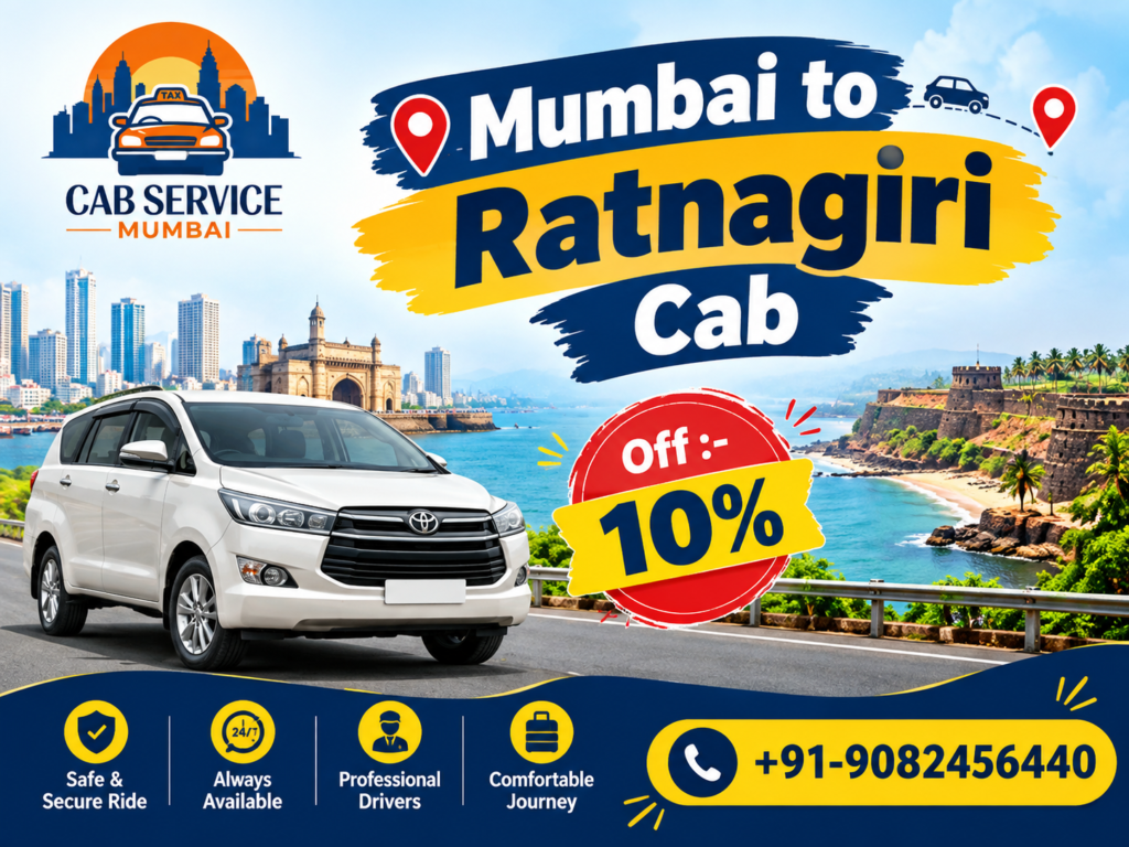 Mumbai to Ratnagiri Cab