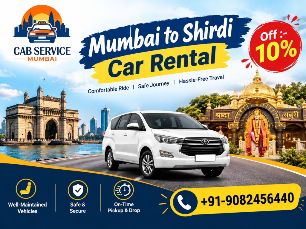 Mumbai to Shirdi Car Rental