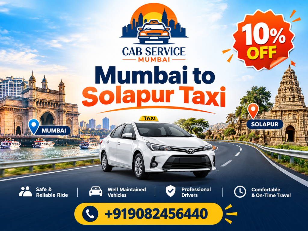 Mumbai to Solapur Taxi