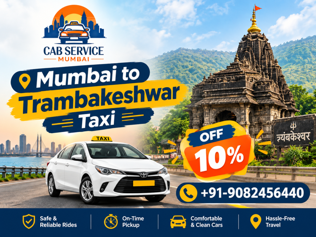 Mumbai to Trambakeshwar Taxi