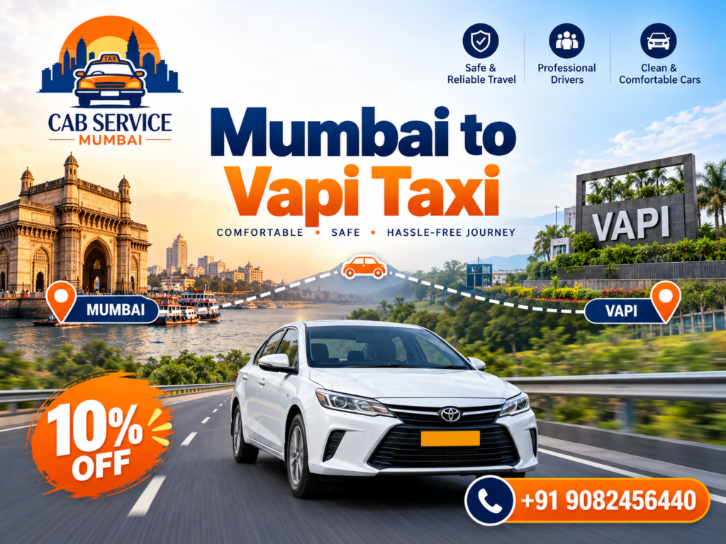 Mumbai to Vapi Taxi