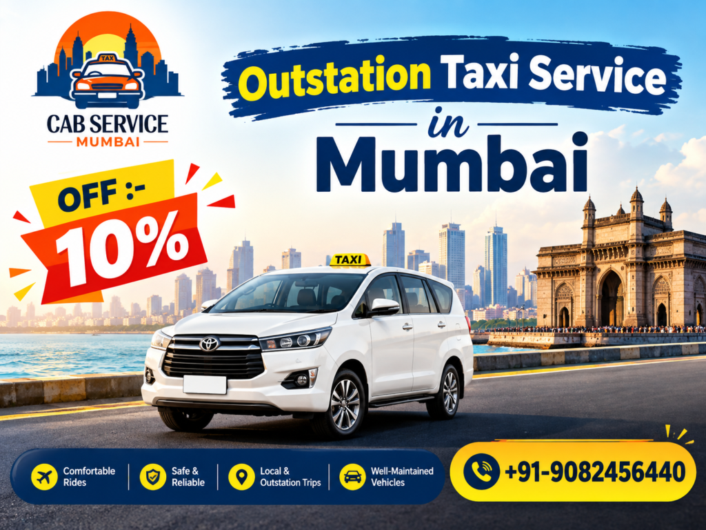 Outstation Taxi Service in Mumbai
