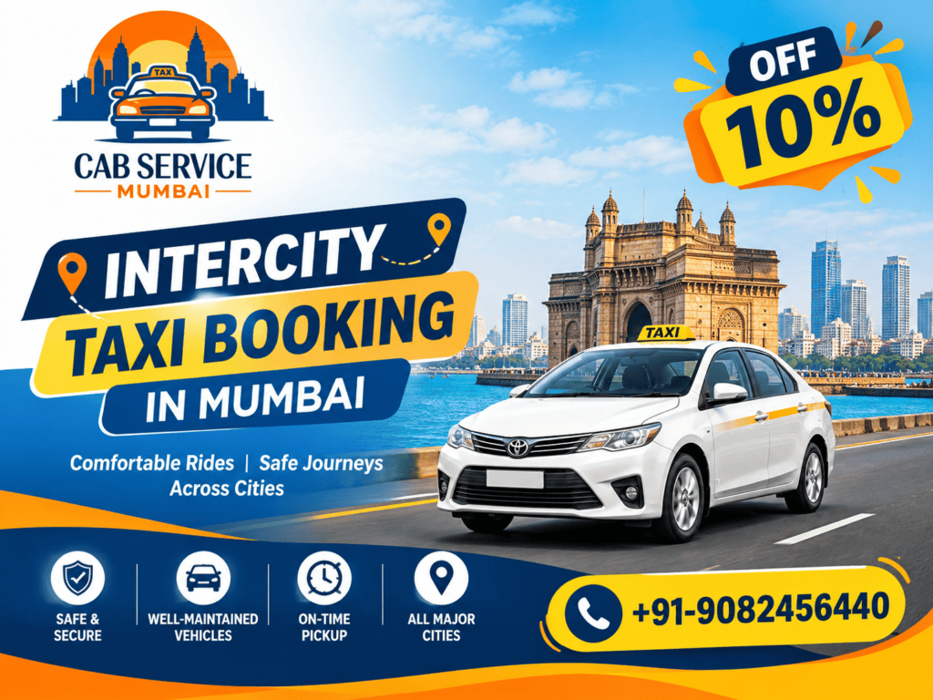 intercity taxi booking in mumbai