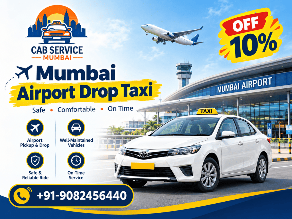 mumbai airport drop taxi