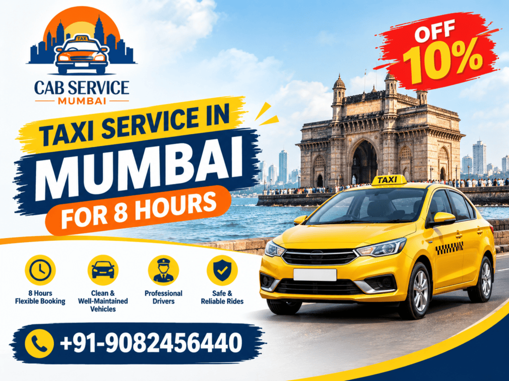 taxi service in mumbai for 8 hours