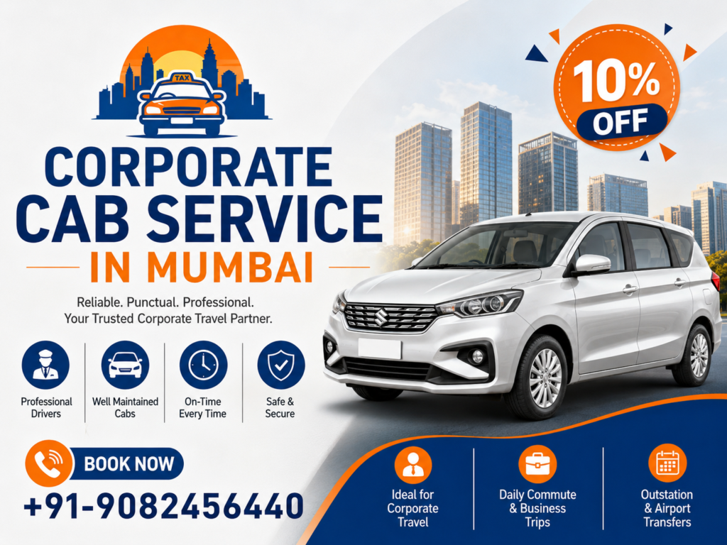 Corporate Cab Service in Mumbai